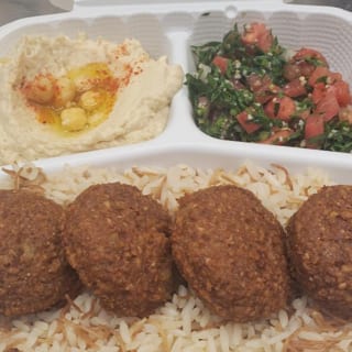 *FALAFEL COMBO DINNER TAKE OUT
