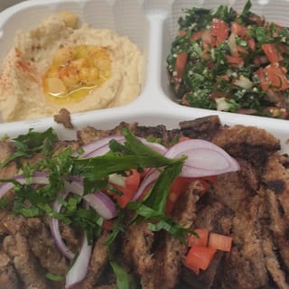 *LAMB MEAT GYRO COMBO