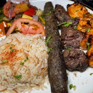 *MIXED KEBAB PLATTER TAKE OUT
