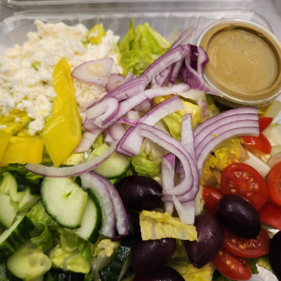 Fresh Greek Salad and More Mediterranean Delights