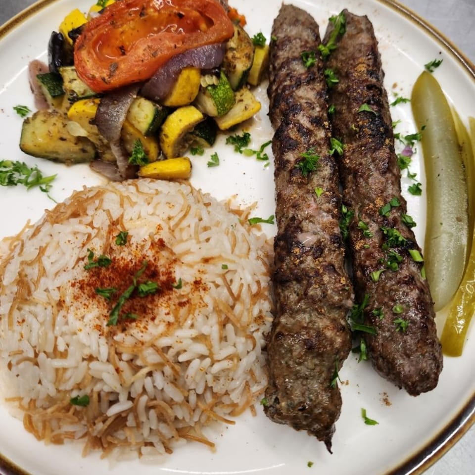 Delicious Kebab Platter