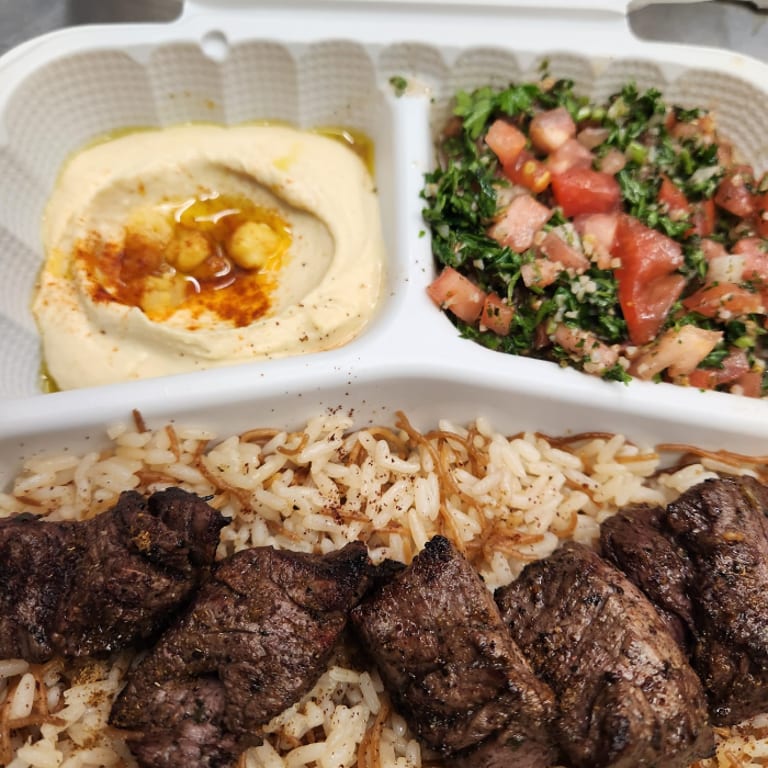 Lunch at Our Mediterranean Restaurant