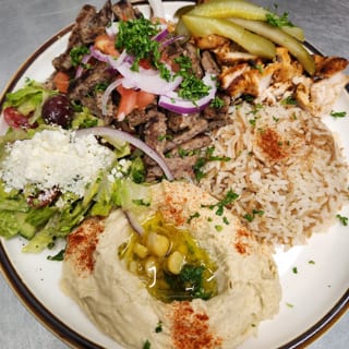 *LAMB GYRO PLATTER TAKE OUT