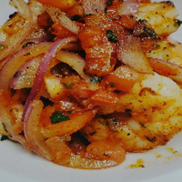 Shrimp Provençal.