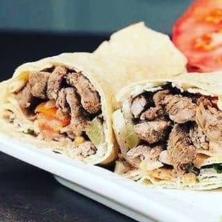 *KAFTA KEBAB WRAP TAKE OUT