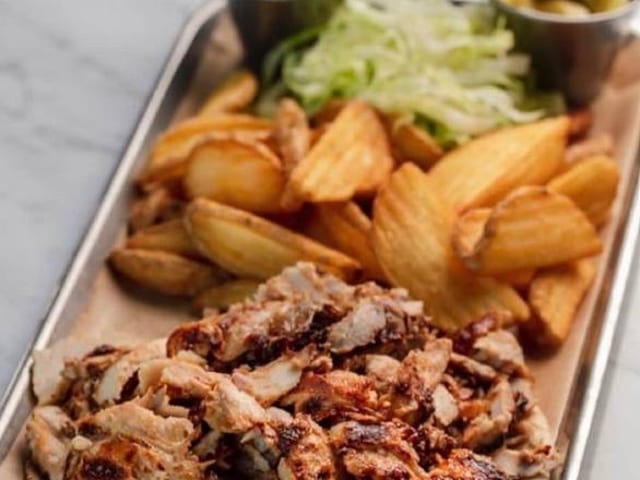 Chicken Shawarma Combo.